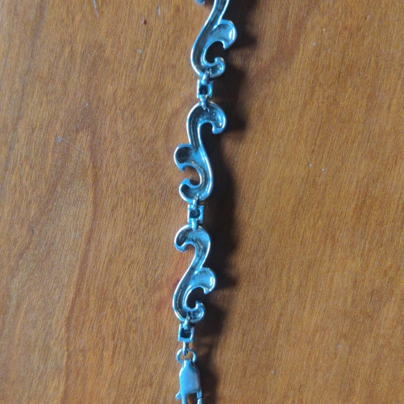 Judith Jack sterling silver marcasite bracelet - Picture 3 of 7